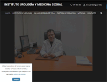 Tablet Screenshot of institutouroandrologico.com